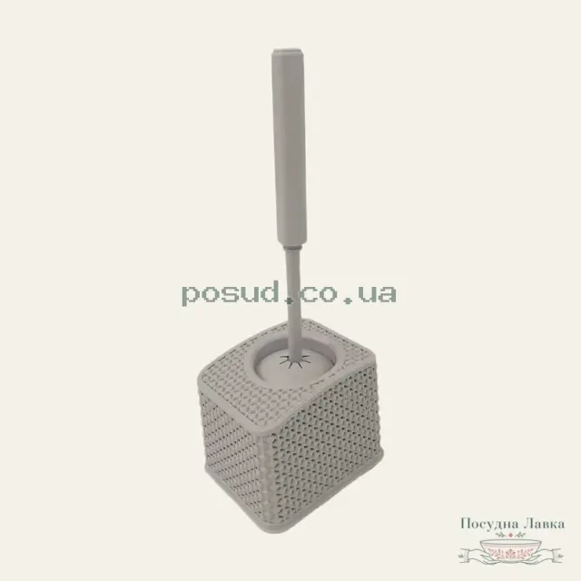 Йоржик для унітаза Özer Honeycomb OZER-N-011 з підставкою, бежевий