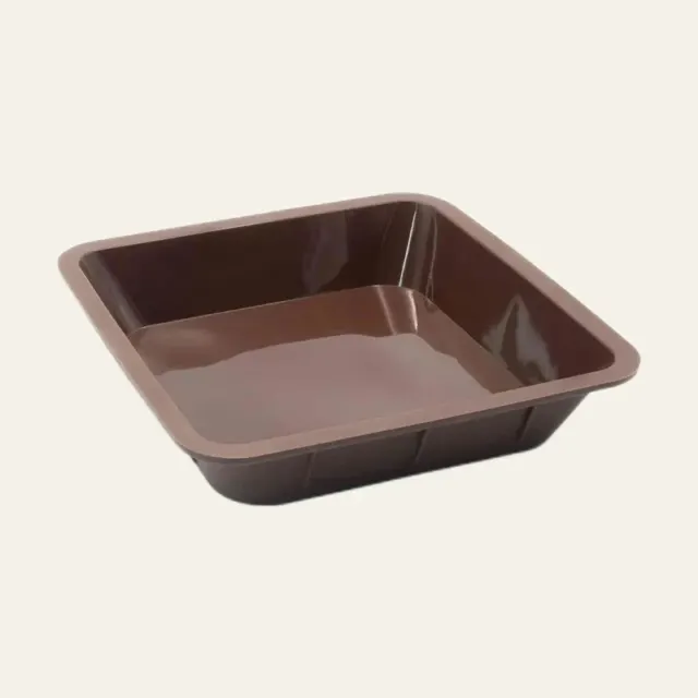 Форма для випікання квадратна, силіконова Lessner Chef Choco, 25 × 25 × 5 см, 10252