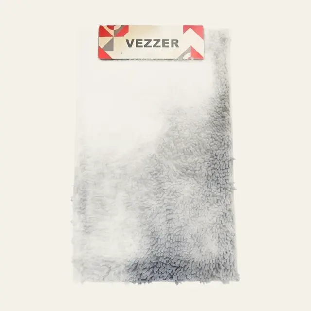 Килимок для ванної з тканини шеніл Vezzer 50 × 80 см, графіт, VZ5080/950Gr