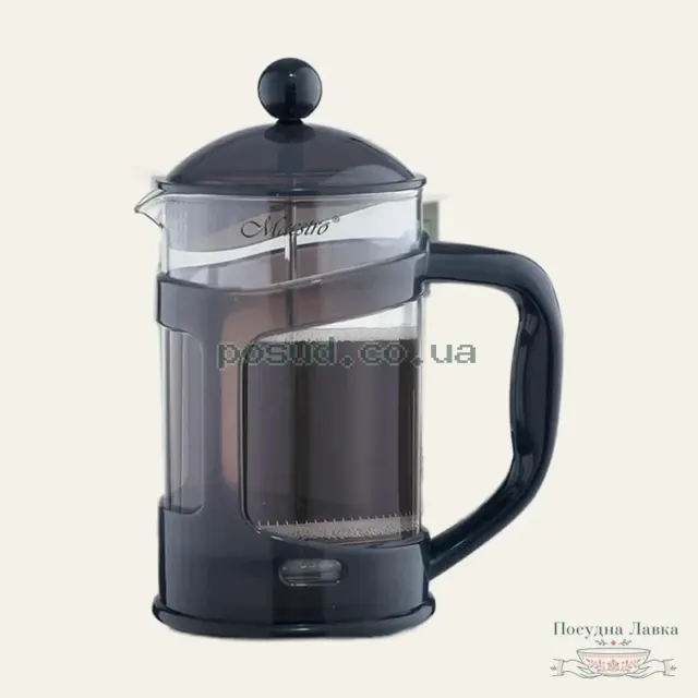 Френч-прес Maestro MR-1665-1000-BROWN, 1 л, коричневий