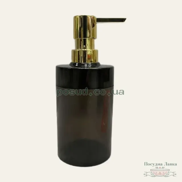 Дозатор для рідкого мила Baroness «LIMPA» 20009, 7 × 11,5 см, золотистий