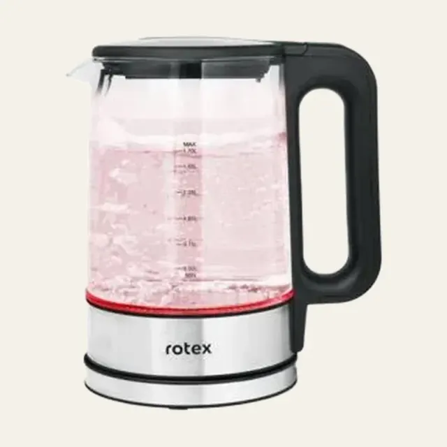 Фото товару «Електрочайник RKT85-GS Smart 2200 Вт 1,7 л Rotex»