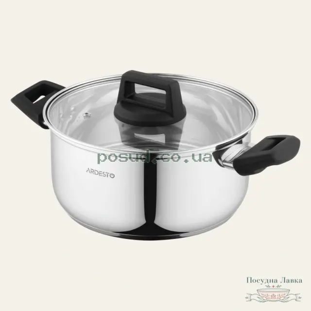 Каструля Ardesto Gemini Piemonte AR3538G, 3,8 л, 22 см