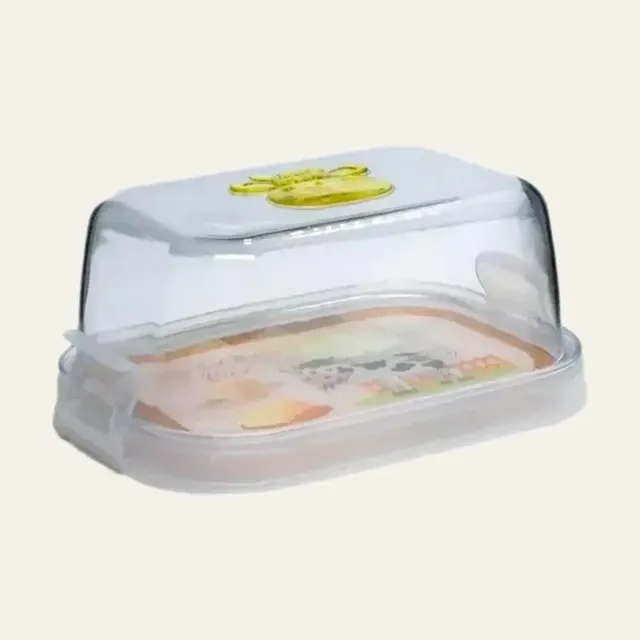 Маслянка пластикова Irak Plastik Корівка 0,5 л (11,5 × 16 × 7,5 см), SA-495
