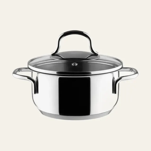 Каструля Vinzer Techno Series 1,6 л з кришкою Ø 16 см, 50080