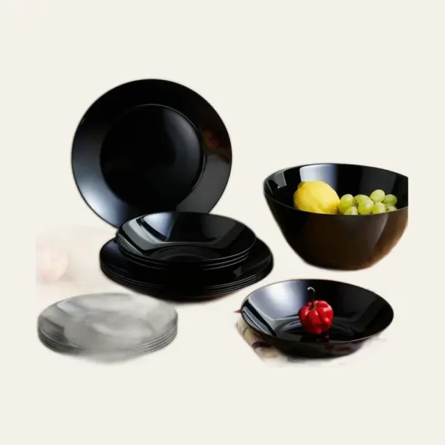 Сервіз Arcopal ZELIE BLACK 19 предметів, Q8506