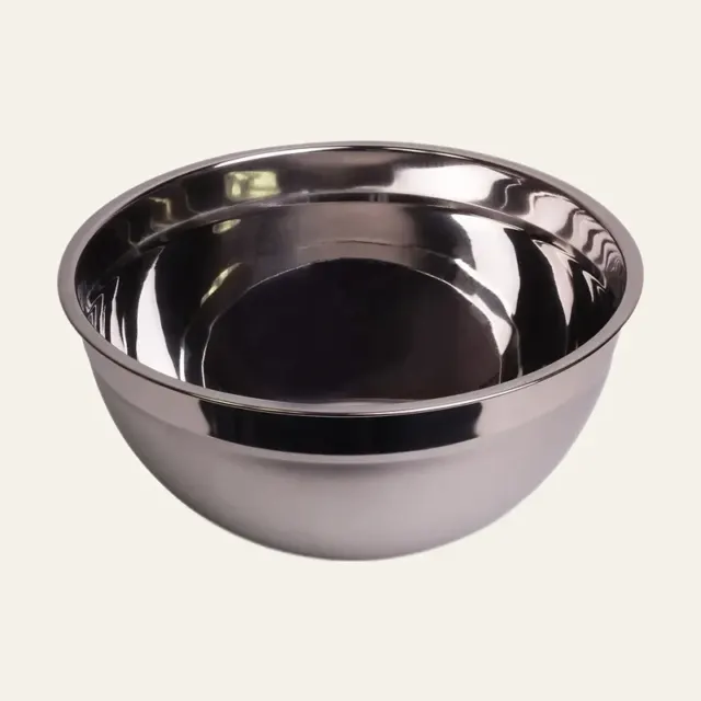 Фото товару «Миска Kamille, кругла, Ø 26 см, з нержавіючої сталі, KM-4320»