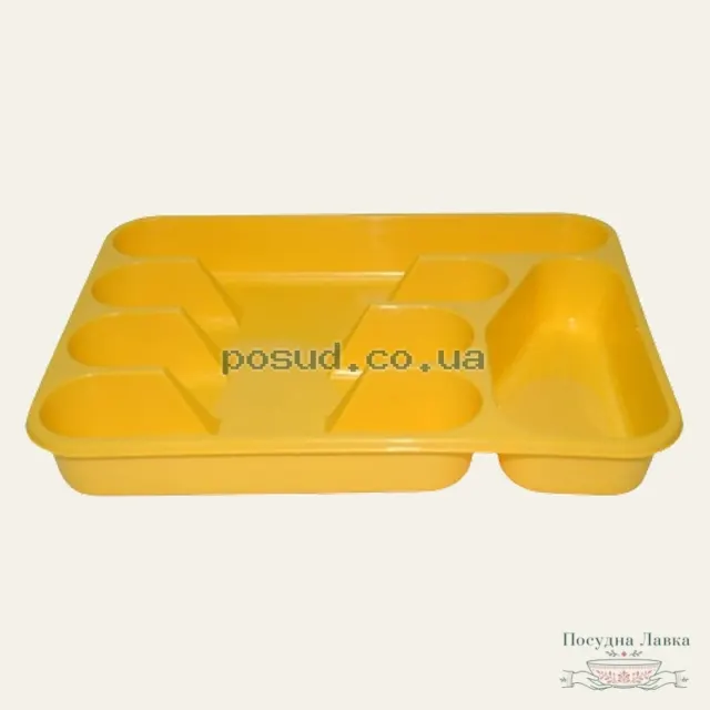 Органайзер для шухляди Lamela 149, 33,6 × 26,2 × 5 см, жовтий (03), 36052