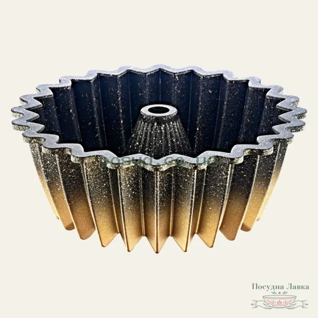 Фото товару «Золотиста форма для кексу OMS 3277-26-Gold, 24 см, антипригарне покриття»