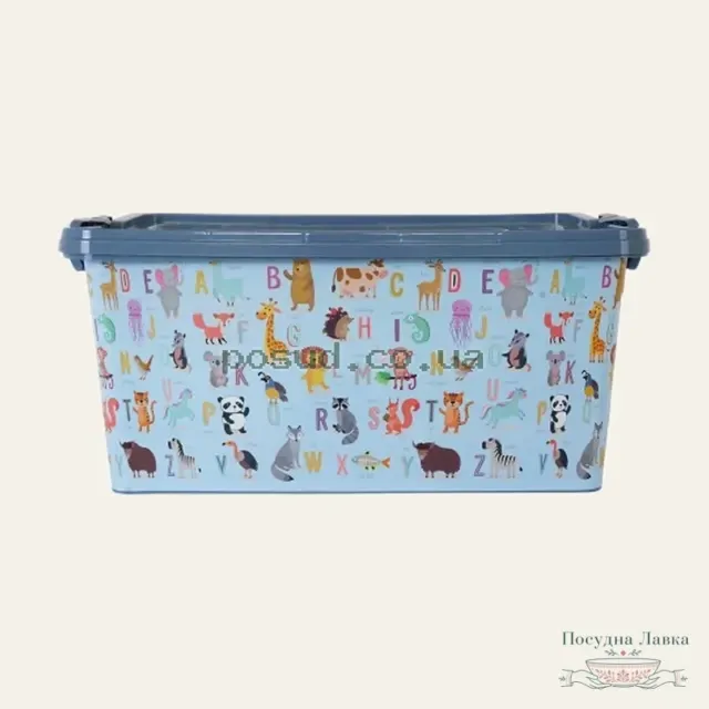 Контейнер для іграшок Asude Plastik ASD150, 40 л, на колесах