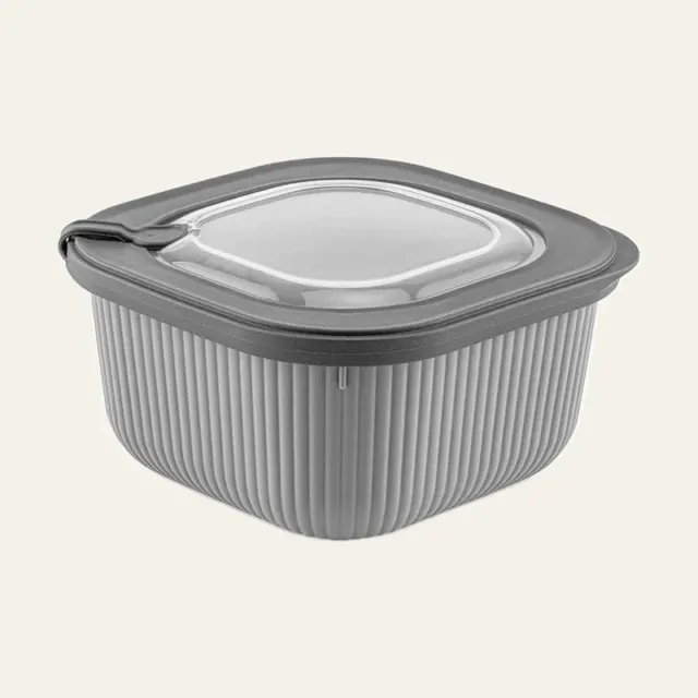 Контейнер пластиковий Idea Home 00683 Line Box MIX / квадратний 1,8 л