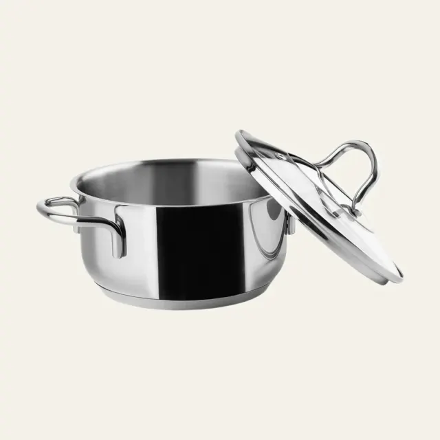 Каструля Vinzer Techno Series 1,1 л з кришкою Ø 14 см, 50078