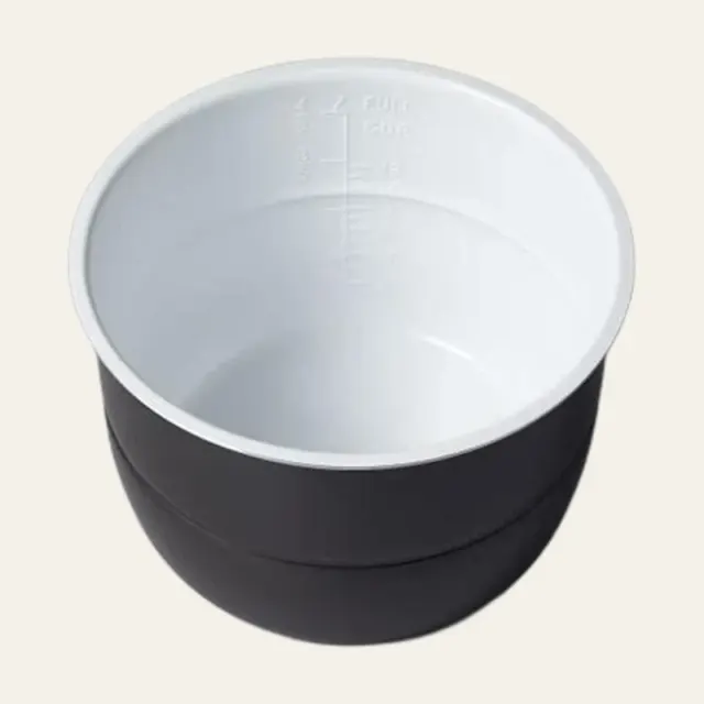 Чаша 5 л з антипригарним покриттям з пластиковою кришкою Rotex, ROTEX RIP5018-C