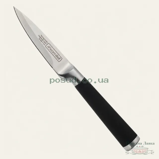 Фото товару «Ніж овочевий Kamille Profi KM-5194, лезо 9 см, Soft Touch»