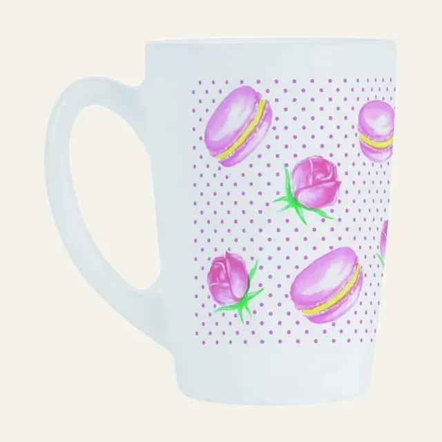 Фото товару «Кухоль Luminarc New Morning Rose Macaroons, 320 мл, Q0567»