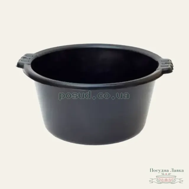 Круглий господарський таз Plastic’s Craft ПГ-1043, 19 л, кольори в асортименті
