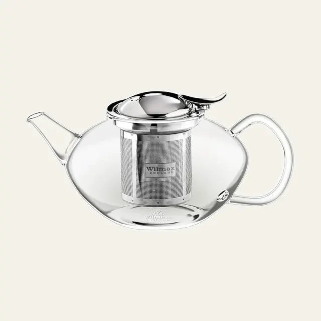 Чайник з металевим фільтром Wilmax Thermo заварювальний, 1550 мл, WL-888806