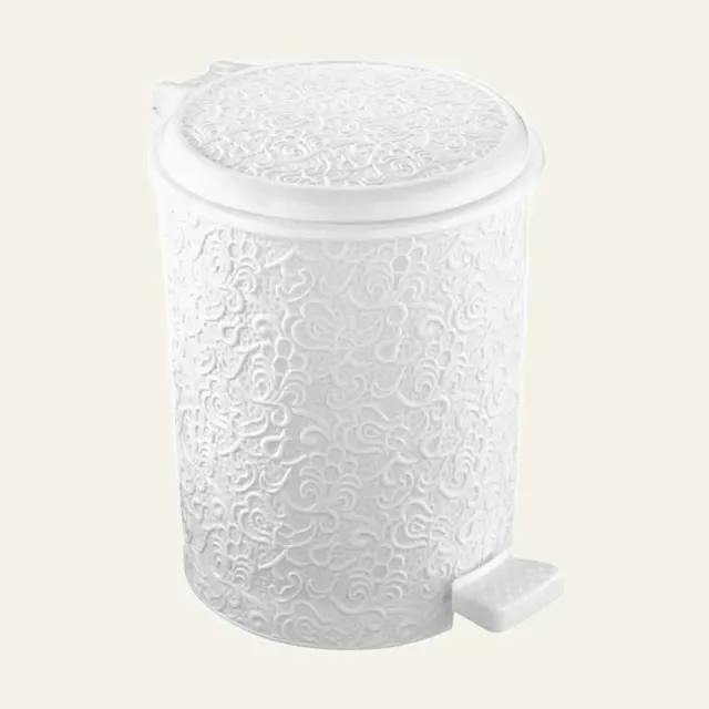 Відро для сміття з педаллю Elif Plastic «Ажур» 5 л, 325
