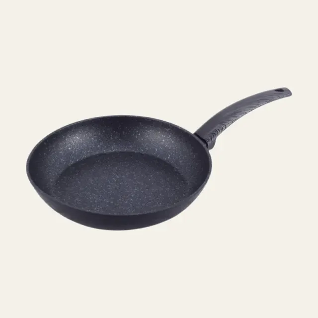 Фото товару «Сковорідка Kamille Black Marble KM-4121, 20 см»