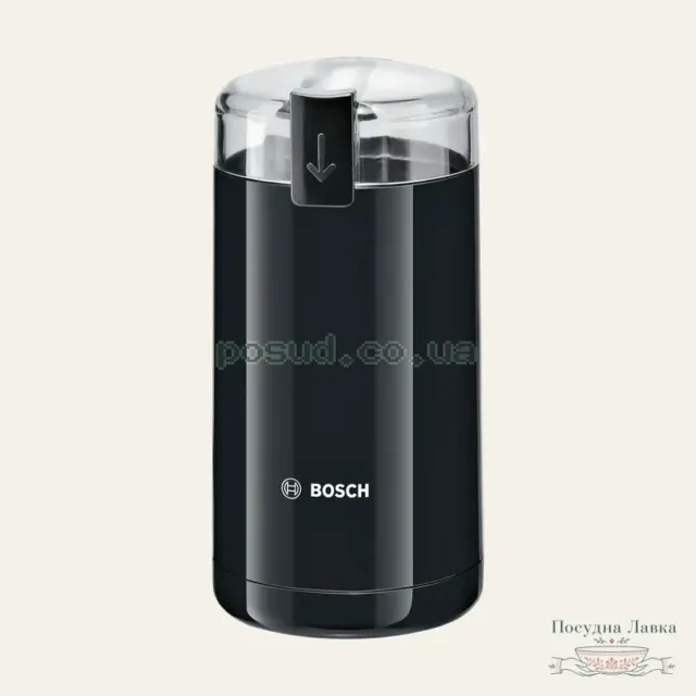 Фото товару «Кавомолка Bosch TSM6A013B, 180 Вт, 75 г, чорна»