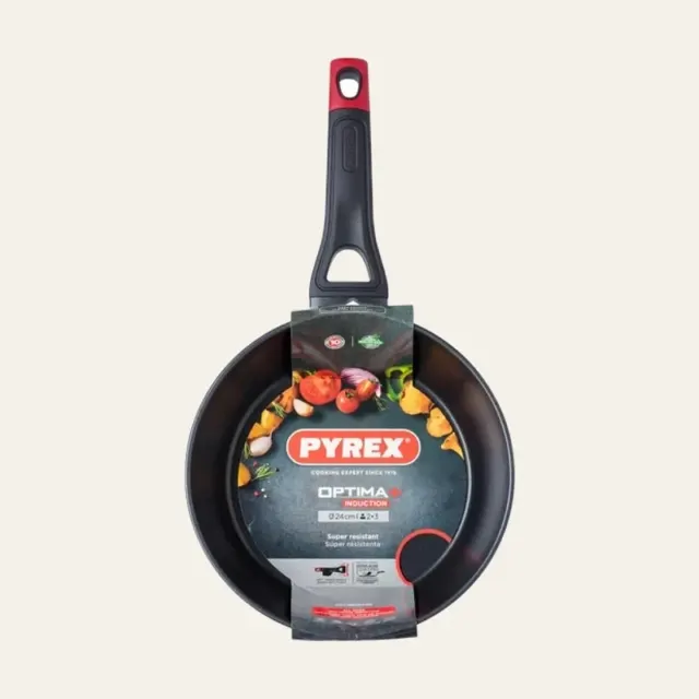 Сковорідка Pyrex OPTIMA+ 24 см індукція без кришки, OT24BF6/7246