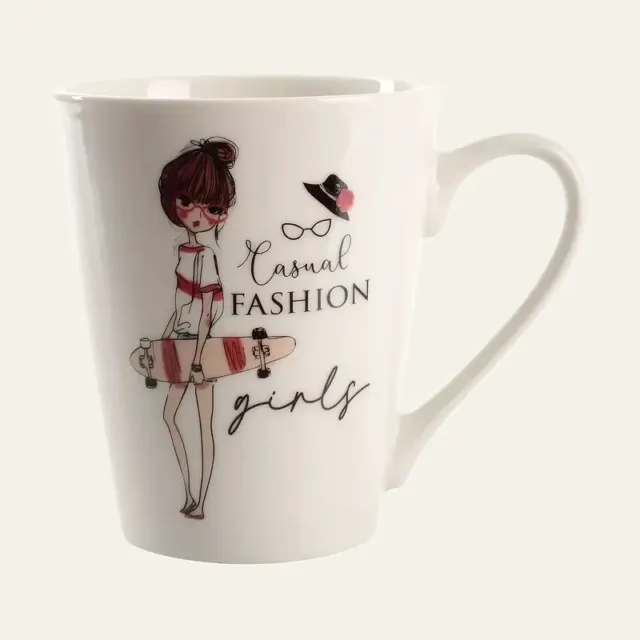 Чашка Limited Edition FASHION GIRL D, 300 мл, B02-T3977D