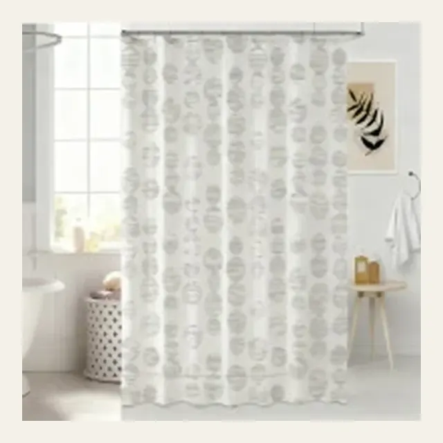 Штора для ванної Idea Home Circles (ZHY-2), 180 × 200 см