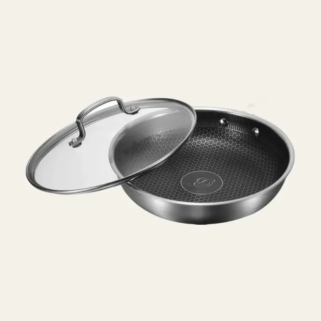 Сковорідка Bohmann 26 см професійна з кришкою, 4000-26-BP-BH