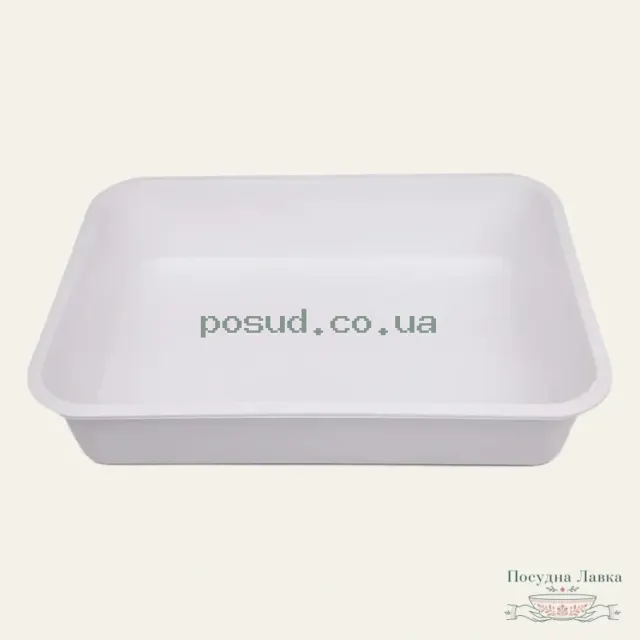 Лоток універсальний № 3 білий 40,4 × 29 × 8,1 см, ЛБ-3