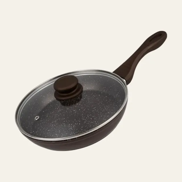 Сковорідка Lessner Chocolate Line, алюмінієва з антипригарним покриттям, Ø 24 см 88364-24