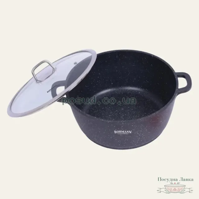 Фото товару «Каструля Bohmann BH-7350-22MRB, 3 л, 22 см»