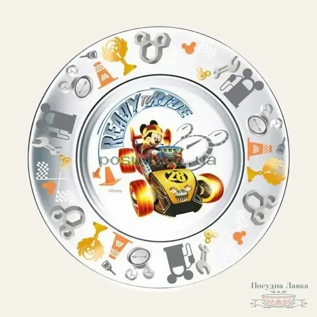 Фото товару «Тарілка Luminarc DISNEY, дитяча, Міккі 19,6 см, 16с1914 4ДЗ»