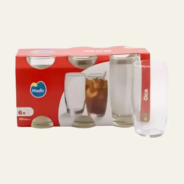 Фото товару «Набір склянок OCA 7729, 300 мл, 6 шт.»