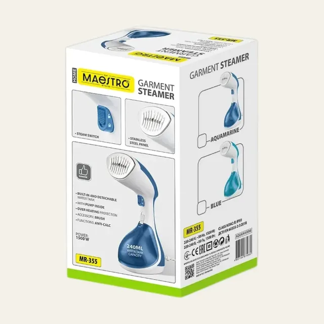 Фото товару «Парогенератор Maestro MR-355-AQUAMARINE»