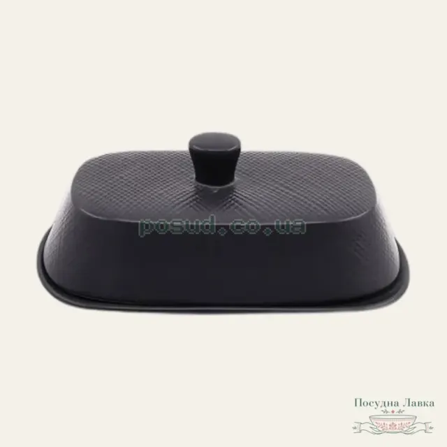 Маслянка Maestro Black MR-20001-45, керамічна, чорна