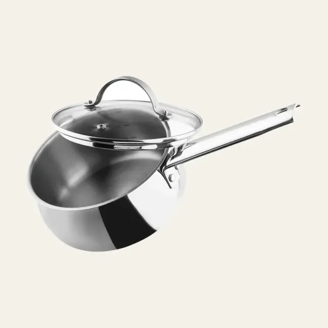 Фото товару «Ківш Vinzer Culinaire series Ø 16 см 1,6 л, з кришкою»