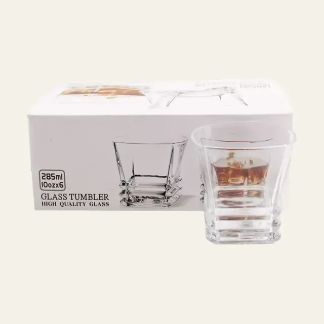 Фото товару «Набір склянок Glass Tumbler 285 мл 6 шт., BM81810TT»