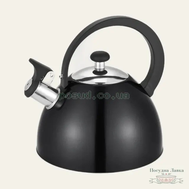 Фото товару «Чайник металевий Maestro MR-1302-BLACK, 2,5 л»