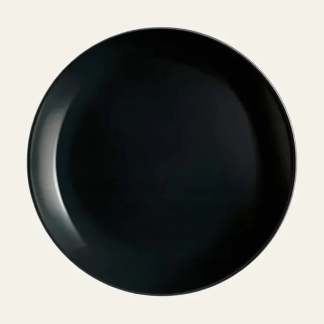 Фото товару «Тарілка десертна Luminarc DIWALI BLACK, 19 см»