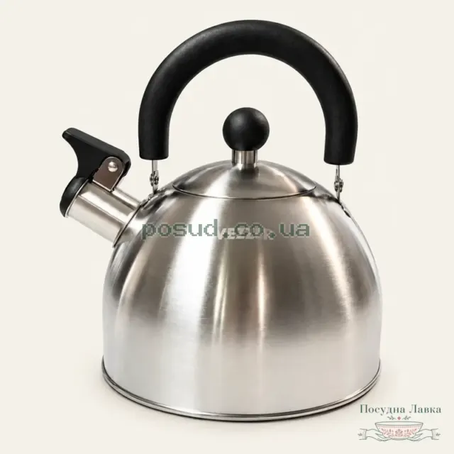 Фото товару «Чайник для плити Vezzer VZ0028-1.8L зі свистком, 1,8 л»