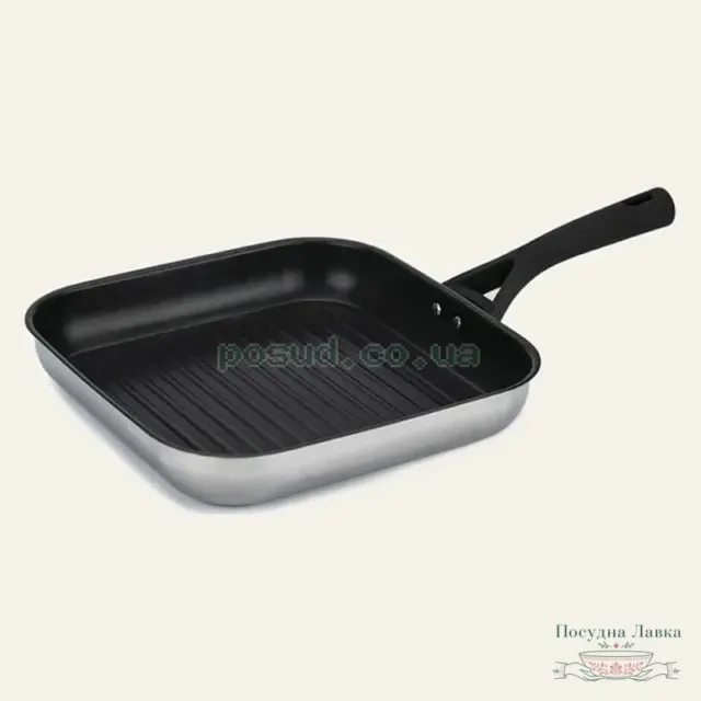 Фото товару «Сковорідка-гриль Pyrex Expert Touch Grill ET28BHX/7244, 28 см»
