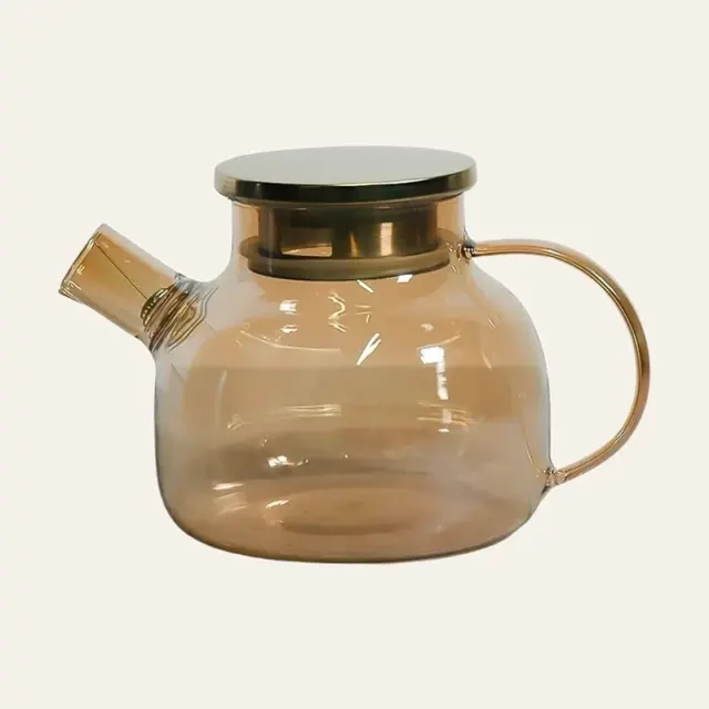 Чайник заварювальний Vittora Louvre скляний 1500 мл, VT-5506-1500