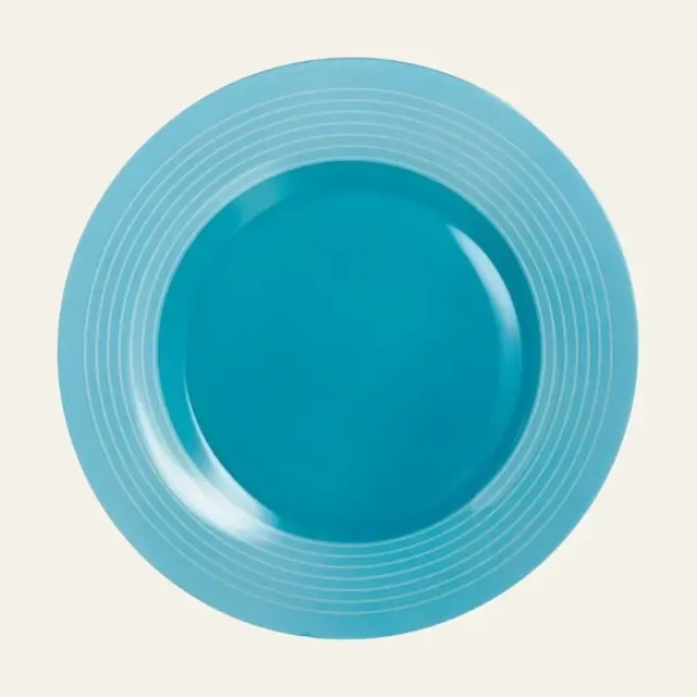 Фото товару «Тарілка Luminarc Factory Blue, обідня кругла, 25 см P3622»