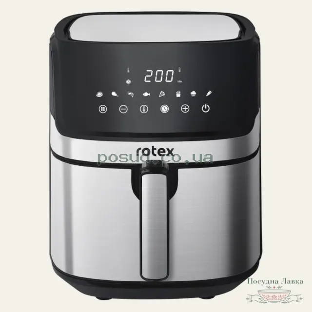 Фото товару «Мультипіч Rotex ROM680-XL MultiFry, чаша 6 л, кошик 5 л»