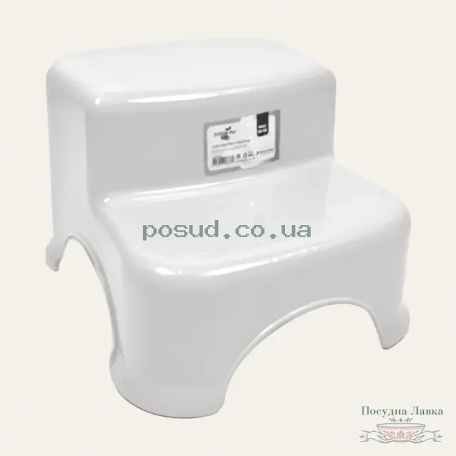Фото товару «Дитячий стільчик-підставка Bursev Plastik Jolly 3165 02, білий»