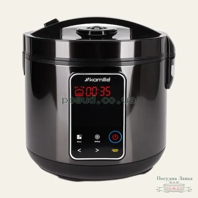 Мультиварка Kamille KM-6830, 5 л, 900 Вт, 24 програми