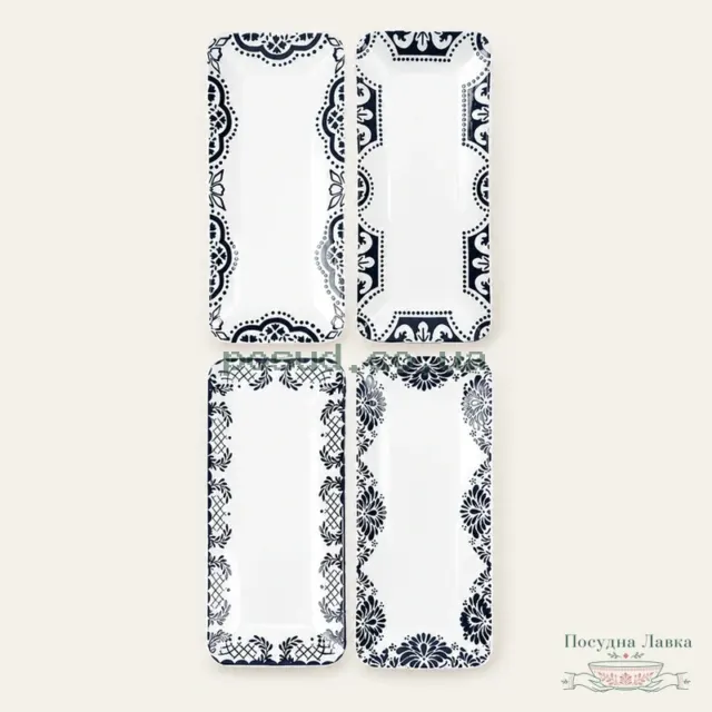 Фото товару «Блюдо прямокутне Limited Edition Provence E1701, 30 × 13,5 см, в асортименті»