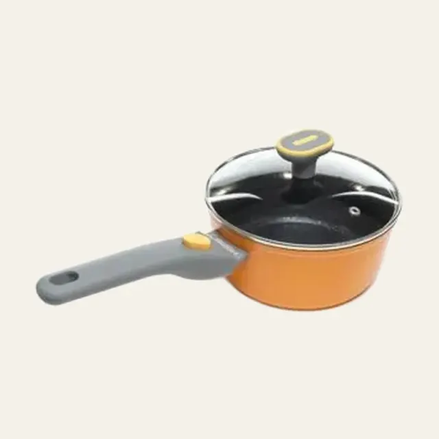 Ківш кований з кришкою Star Sunny Premium 1,8 л Holmer SP-1318SDMOL