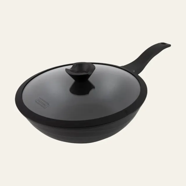 Сковорідка Lessner Black Pro New, алюмінієва з антипригарним покриттям, Ø 26 см 88374-26