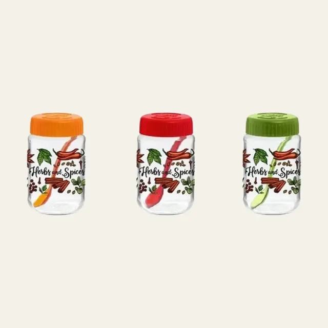 Фото товару «Банка Herevin Spice Set MIX з ложкою 0,37 л, 131507-000»